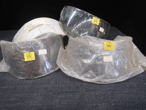 4  BRAND NEW SNOWMOBILE HELMET SHEILDS