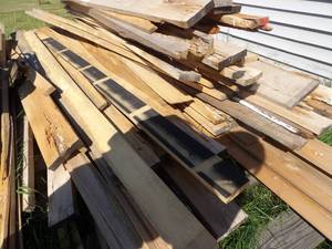 LARGE ASSORTMENT OF WOOD