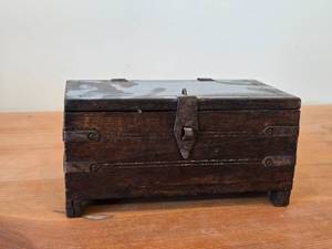 Wooden Storage Box with Latch