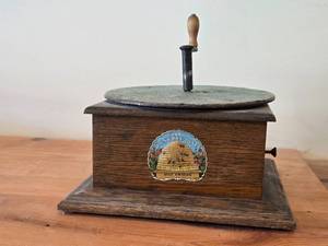 Vintage Grand Busy Bee Disc Phonograph by Hawthorne & Sheble Circa 1906 - Oneill James Co. Chicago