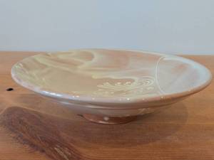 Sud & Co Cassis En Provence Collection Glazed Terra Cotta Pottery Pedestal Bowl (France)