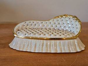Mallory Ceramic Studio 1952 Jamar Original Trinket Box