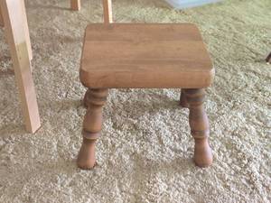 Wood Foot Stool