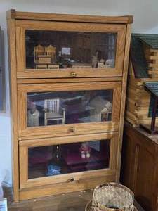 Barrister Bookcase 3-door