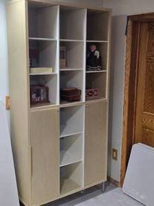Ikea Magiker Wall Unit with Shelves and Storage Doors
