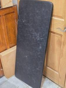 Lot of (1) Folding Table  Padded Top 4