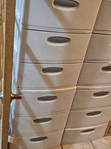 Plastic Storage Cabinet 3-drawer