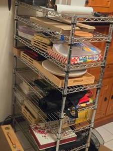 Wire Shelving Unit