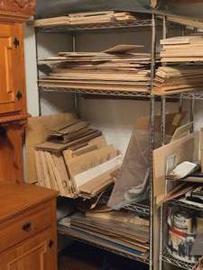Wire Shelving Unit