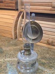 Vintage Wall Mount Oil Lamp