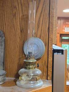 Vintage Wall Mount Oil Lamp