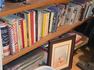 Lot of (1 Shelf) Books - Cooking, Travel