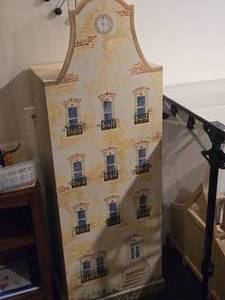 Dollhouse Storage Cabinet 2-shelf