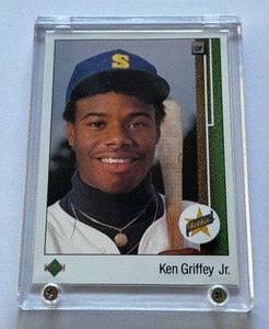Ken Griffey Jr. Iconic RC 1989 Upper Deck #1 Rookie Baseball Card