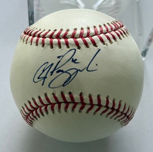 AJ Pierzynski Autographed Rawlings OMLB Selig Baseball - Minnesota Twins