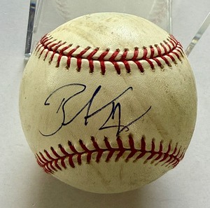 Brandon Inge Autographed Rawlings OMLB Selig Baseball