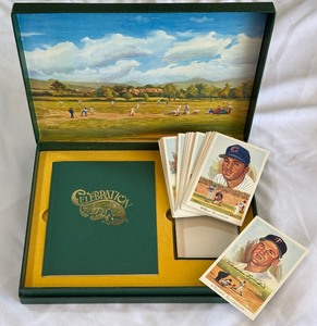1989 Perez Steele Limited Edition Post Card Set Complete w Case Including Autographed Harmon Killebrew - Baseball