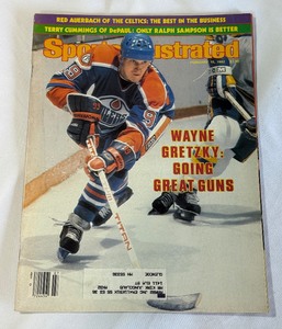 Wayne Gretzky Cover 1982 Sports Illustrated Magazine