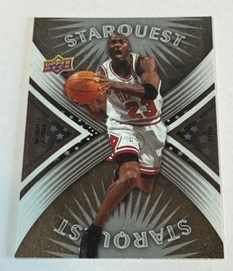 Michael Jordan Starquest 2008-09 Upper Deck #SQ-20 Basketball Card