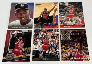 (6) Michael Jordan Basketball Card Lot - #1