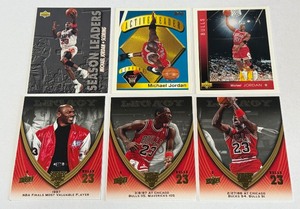 (6) Michael Jordan Basketball Card Lot - #3