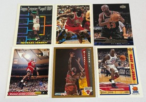 (6) Michael Jordan Basketball Card Lot - #4