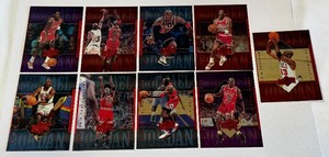 (9) Michael Jordan Basketball Card Lot