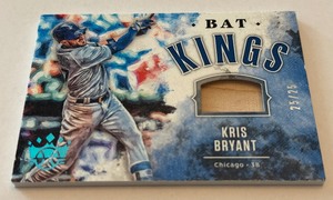 Kris Bryant 2525 Bookend Bat Relic 2019 Diamond Kinfs #BK-KB Baseball Card
