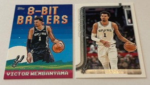 Victor Wembanyama 2 Card Basketball Lot