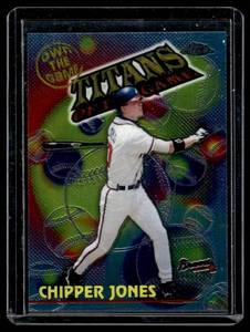Chipper Jones Titans of the Game 2000 Topps Chome #OTH22 Insert Baseball Card