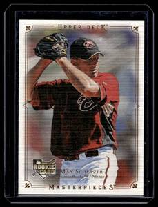 Max Scherzer RC 2008 Upper Deck Masterpieces #5 Rookie Baseball Card
