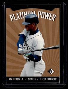 Ken Griffey Jr. Gold Die Cut Insert 1995 Upper Deck SP Platinum Power #PP-12 Baseball Card
