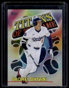 Shohei Ohtani Titans of the Game Insert 2026 Topps #TOG-1 Baseball Card