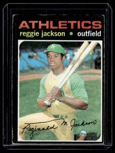 Reggie Jackson 1971 Topps #20 Vintage Baseball Card