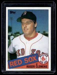 Roger Clemens RC 1985 Topps #181 Rookie Vintage Baseball Card