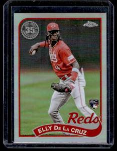 Elly De La Cruz RC2024 Topps Chrome #89CB-11 Rookie Baseball Card