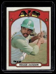 Reggie Jackson 1972 Topps #435 Vintage Baseball Card