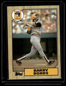 Barry Bonds RC 1987 Topps #320 Rookie Baseball Card