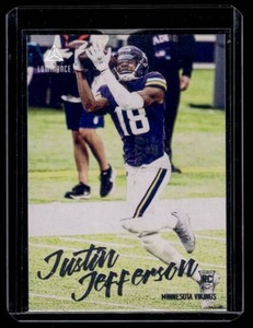 Justin Jefferson RC 2020 Chrinicles Luminance #217 Rookie Minnesota