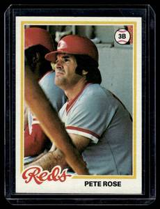 Pete Rose 1978 Topps #20 Vintage Baseball Card