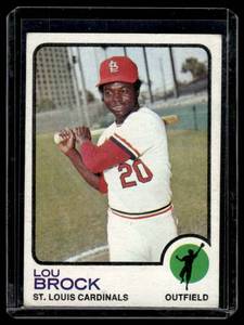 Lou Brock 1973 Topps #320 Vintage Baseball Card