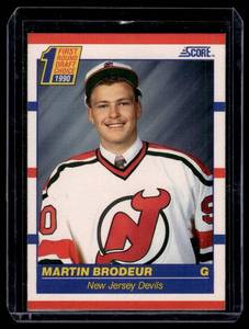 Martin Brodeur RC 1990 Score #439 Rooke Hockey Cad