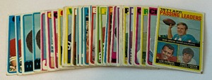 1972 Topps Football 37 Card Vintage Lot