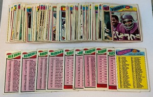 1977 Topps Football 60 Card Vintage Lot