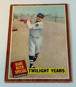 Babe Ruth Special 1962 Topps #141 Vintage Baseball Card