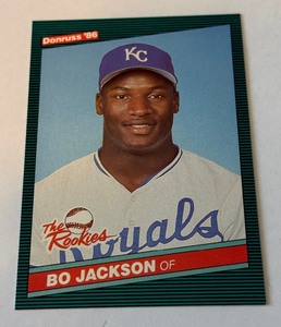 Bo Jackson RC 1987 Donruss The Rookies #38 Rookie Baseball Card
