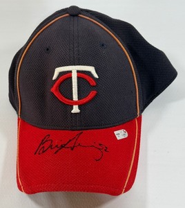 Brian Dunsing Autographed an Game Used w MLB Authentication - Minnesota Twins Baseball