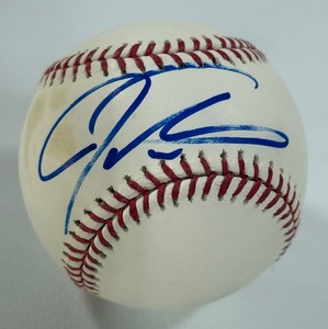 Josh Hamilton Autographed Rawlings OMLB Selig Baseball