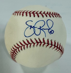 Jon Rauch Autographed Rawlings OMLB Selig Baseball - Minnesota Twins