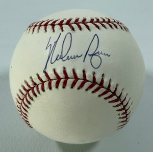 Nolan Ryan Autographed w PSA DNA and Nolan Ryan COAs Rawlings OMLB Selig Baseball